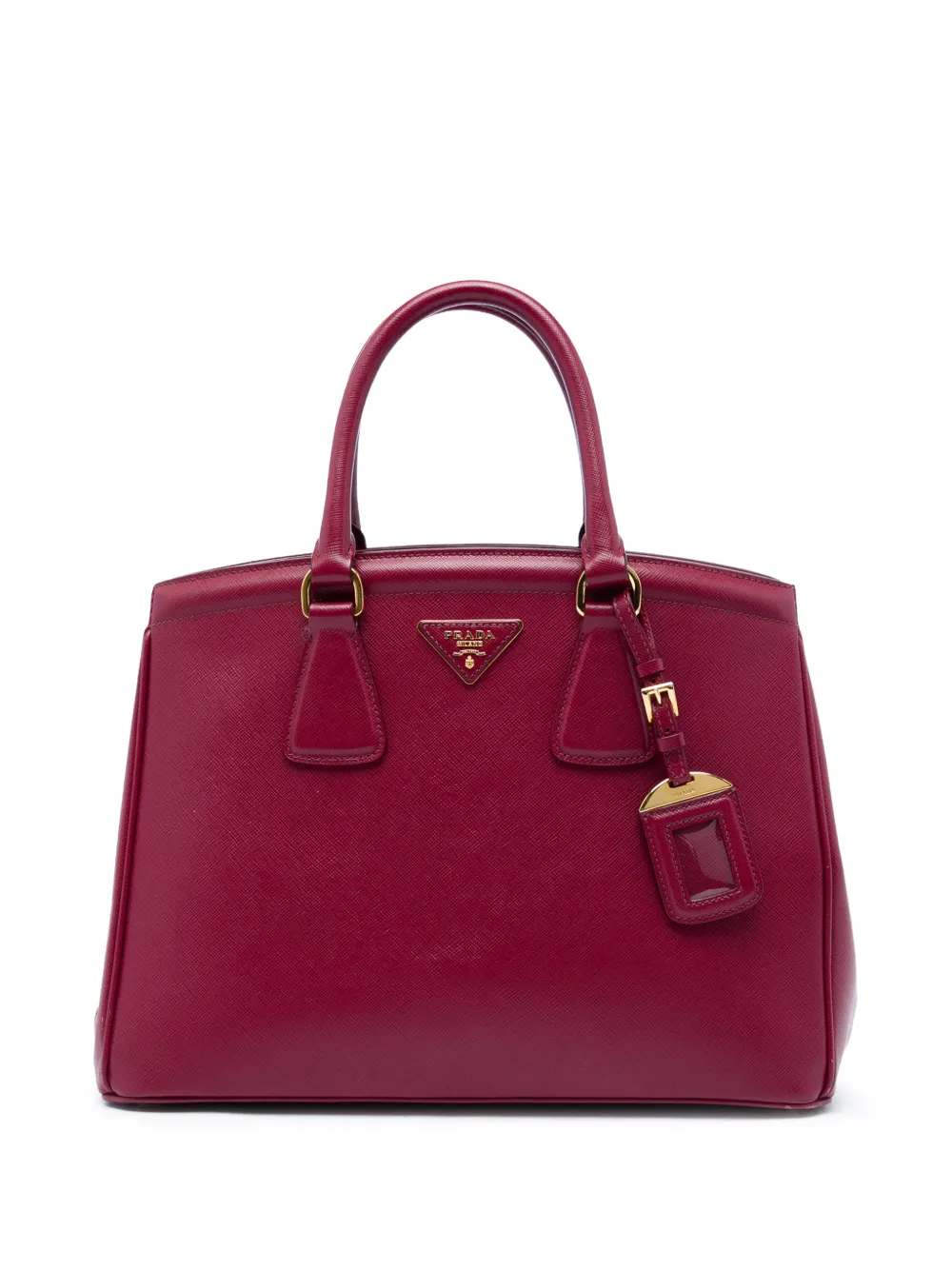 Prada Pre-Owned 2010-2026 Saffiano Lux Parabole tote bag - Rot
