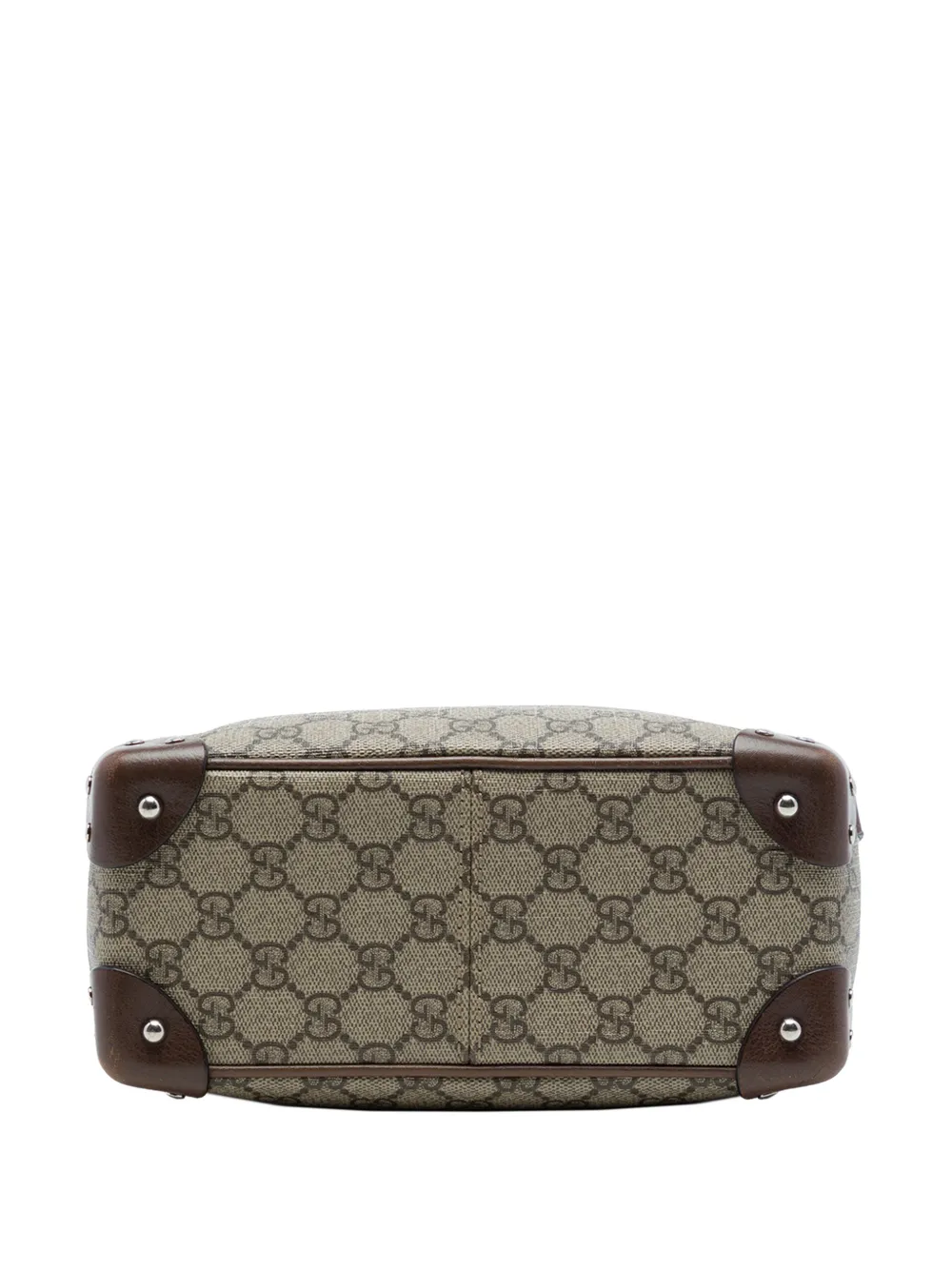 Gucci Pre-Owned 2016-2026 GG Supreme Soft Trunk crossbodytas Beige