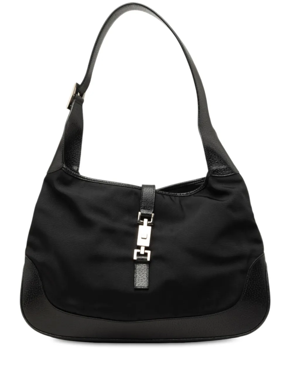 Gucci Pre-Owned 2000-2015 Nylon Jackie shoulder bag - Nero