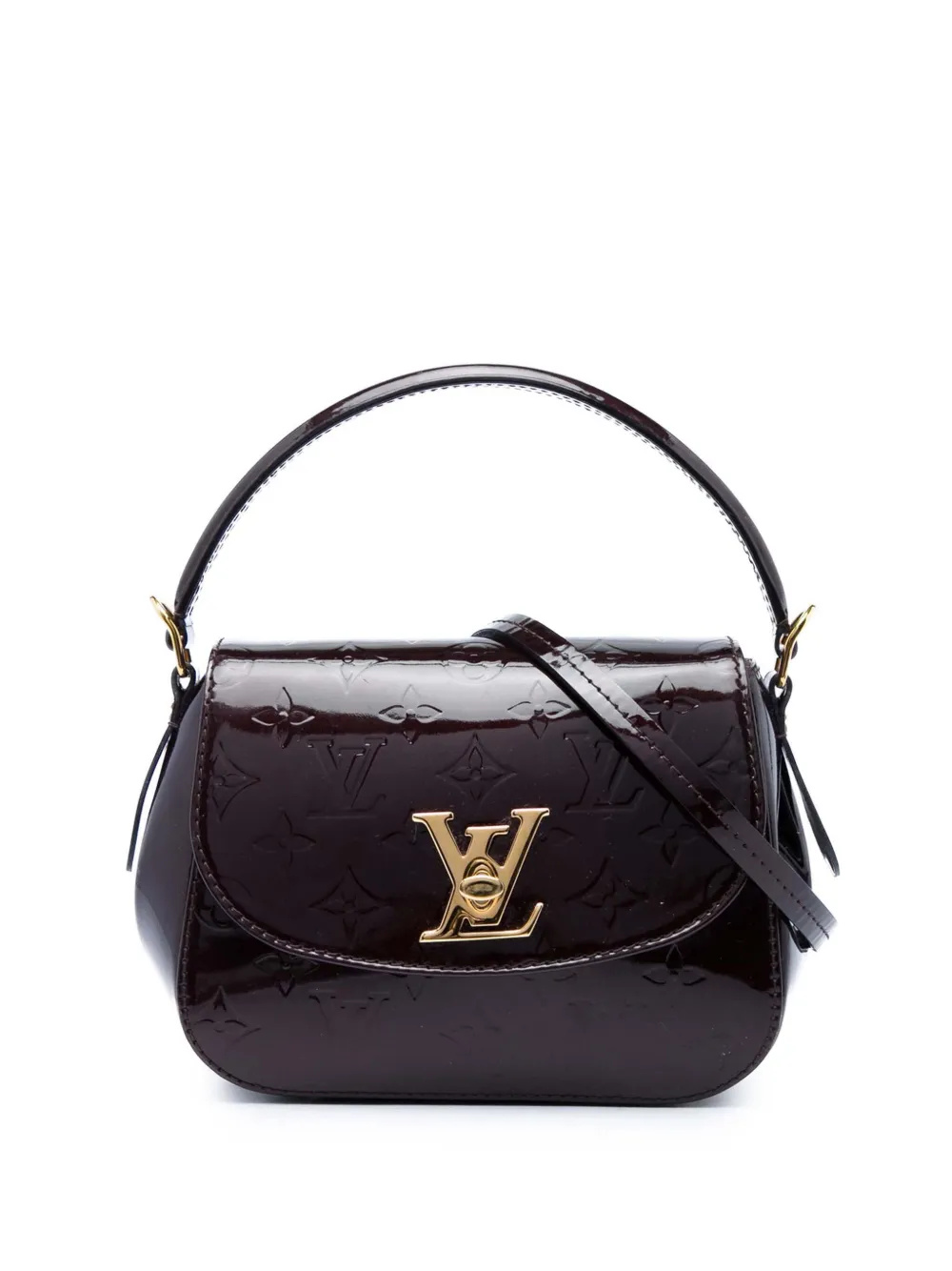 Louis Vuitton Pre-Owned 2016 Monogram Vernis Pasadena satchel - Viola