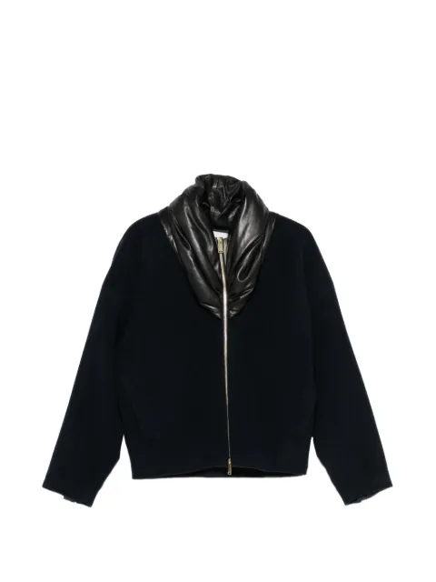 DARKPARK Anya leather-trim jacket