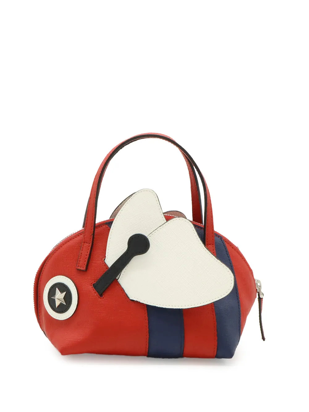 Gucci Pre-Owned 2016-2026 Childrens Leather Zoo Bee handbag - Rosso