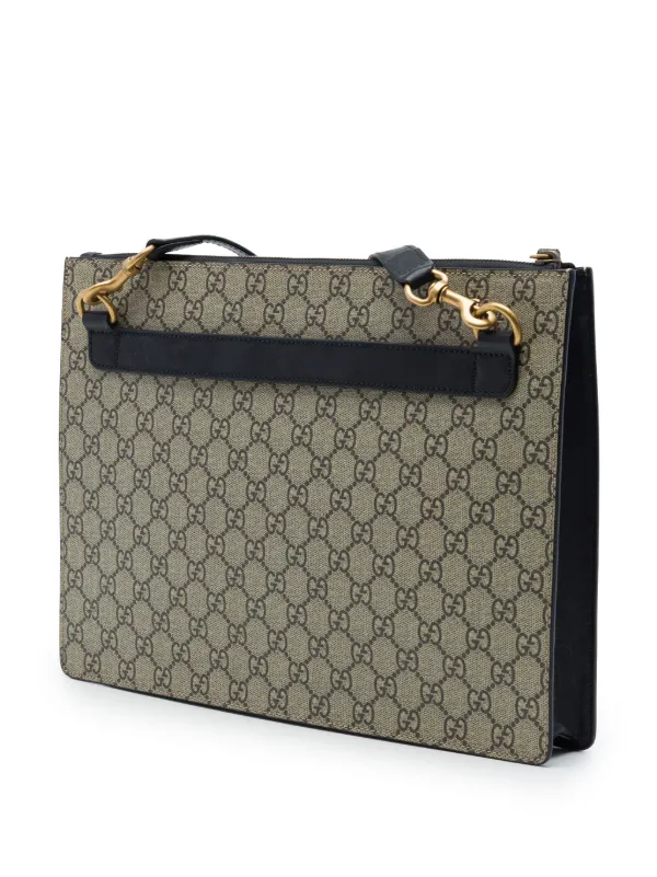 美品■グッチ　アングリーキャット　GGキャンバス　PVC　ボディバッグ Gucci Pre-Owned 2016-2026 GGスプリーム アングリーキャット