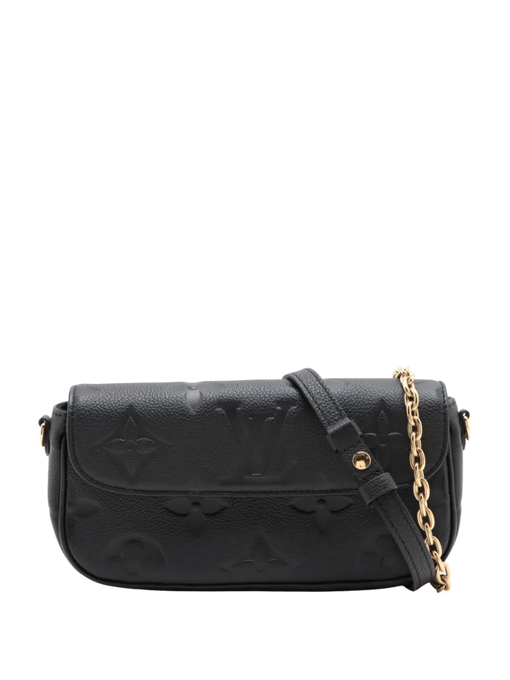 Louis Vuitton Pre-Owned 2021-2026 Monogram Empreinte Giant Ivy Wallet on Chain satchel - Schwarz