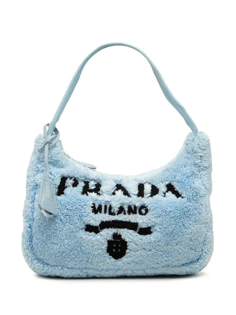 Prada Pre-Owned 2000 Mini Terry Re Edition 2000 shoulder bag - Blu