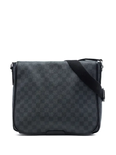 Louis Vuitton Pre-Owned 2012 Damier Graphite Daniel MM crossbody bag
