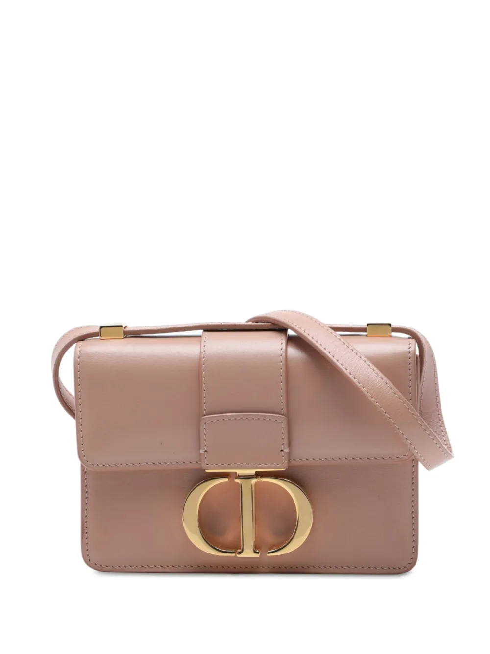Christian Dior Pre-Owned 2020 Leather 30 Montaigne Flap crossbody bag - Braun