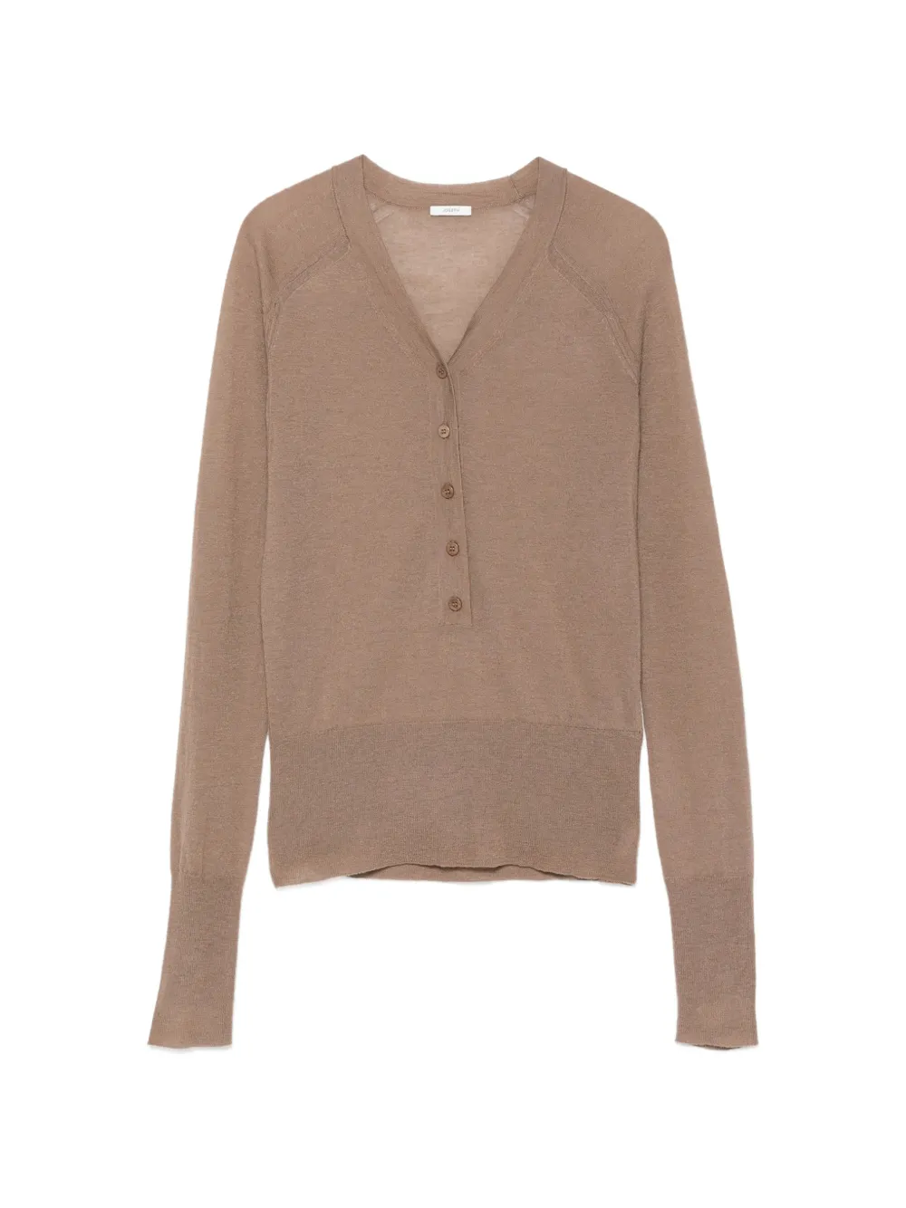 JOSEPH fine-knit V-neck cardigan - Toni neutri