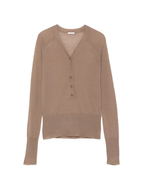 JOSEPH fine-knit V-neck cardigan