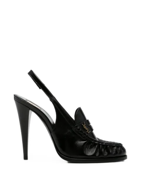 Saint Laurent Le Loafer slingback pumps