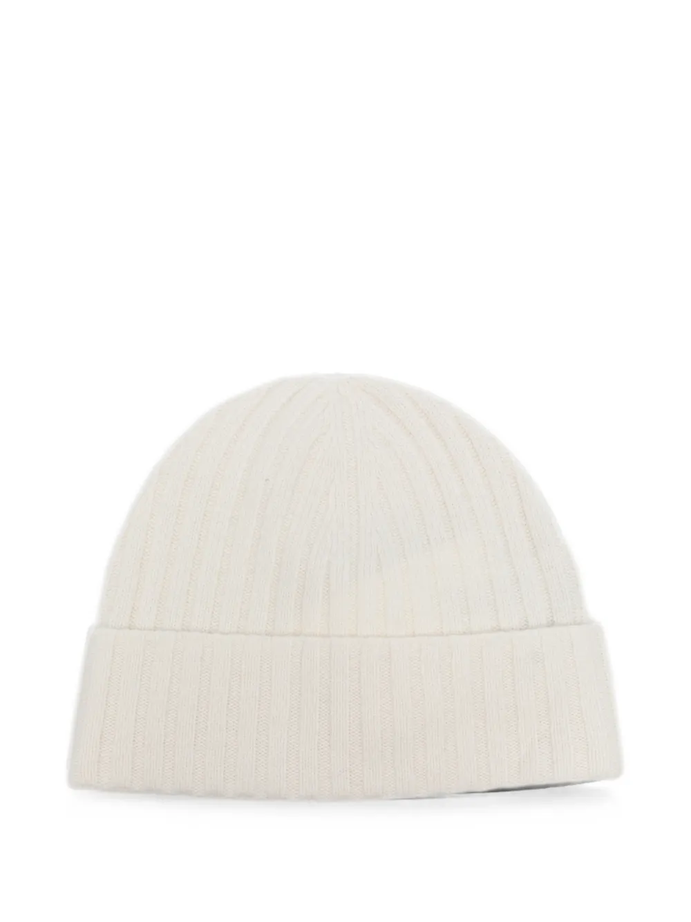 JOSEPH Ribgebreide muts Beige