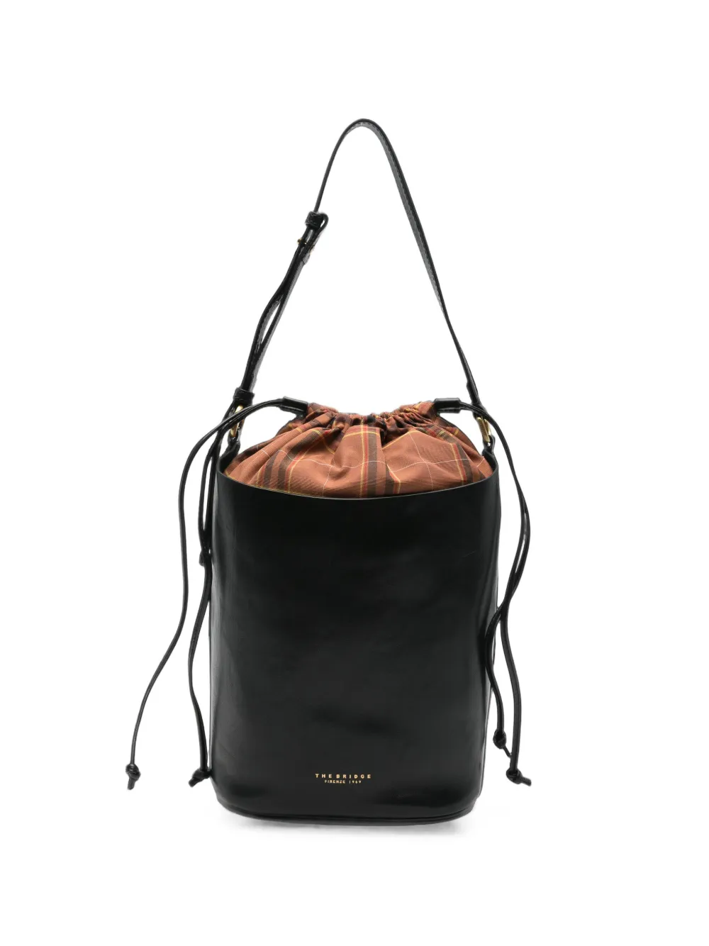 The Bridge logo-print bucket bag · OS