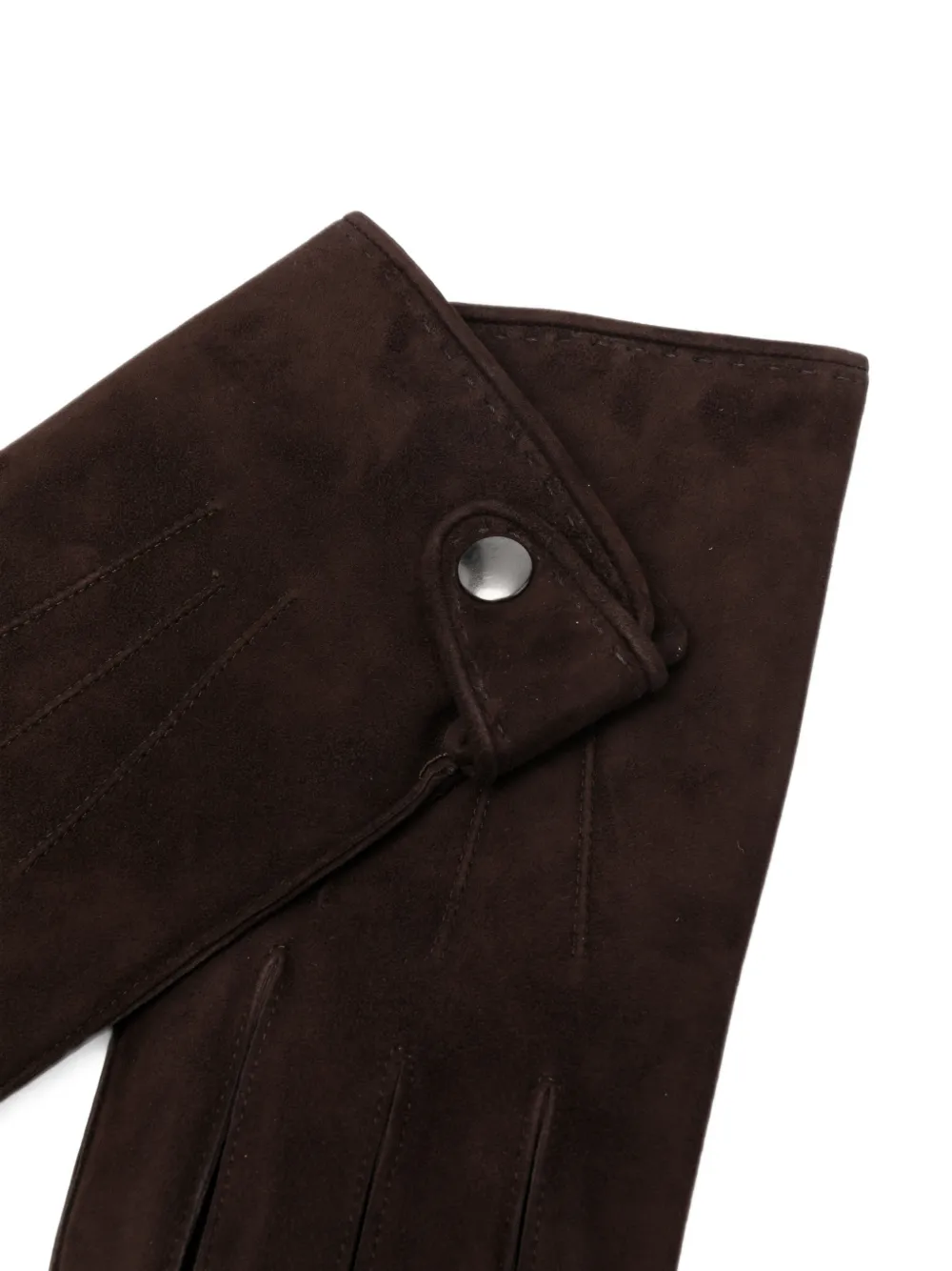 Orciani Shiver suède handschoenen Bruin