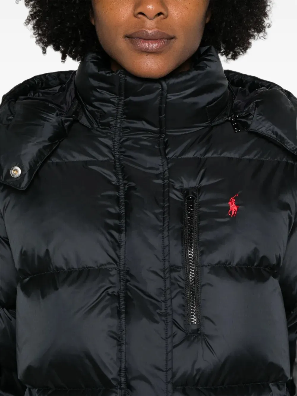 Polo Ralph Lauren Gevoerd jack met capuchon Zwart