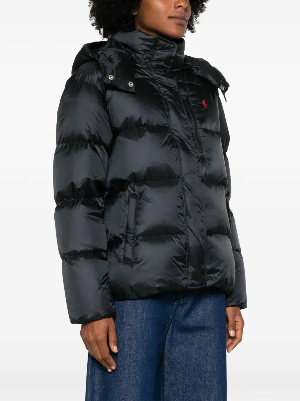 Polo Ralph Lauren Gevoerd jack met capuchon Zwart