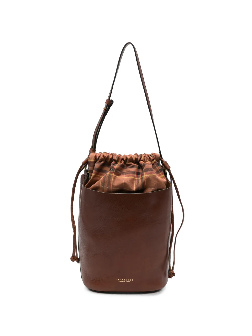 The Bridge logo-print bucket bag