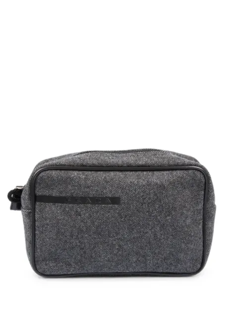 Prada Pre-Owned bolso de mano de lana 2000