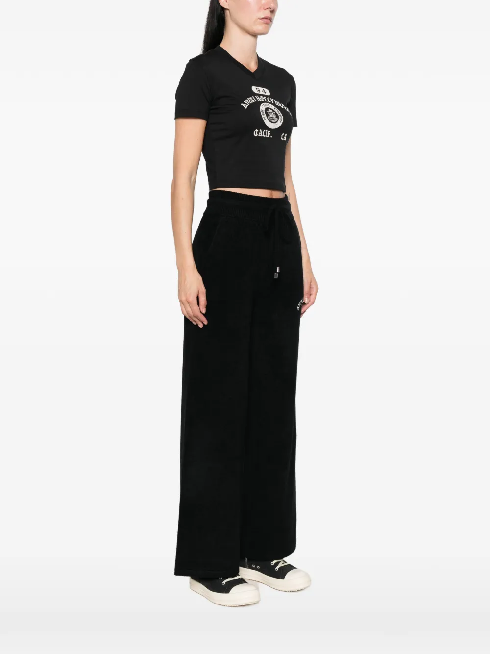 AMIRI T-shirt met logoprint Zwart