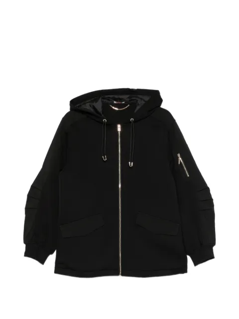 LIU JO zip-back hooded jacket