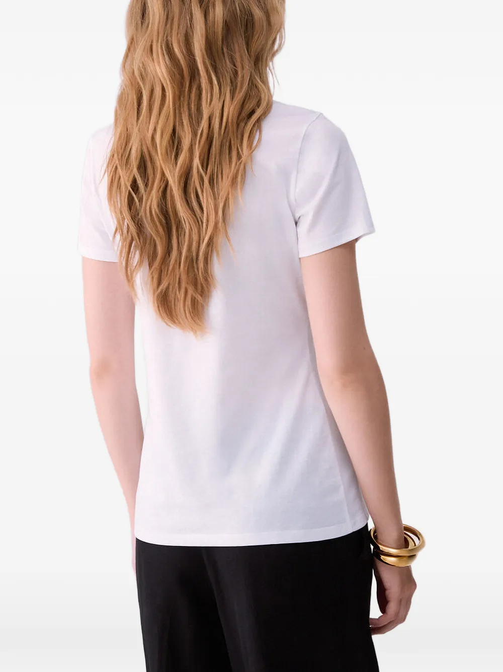 LIU JO T-shirt verfraaid met stras Wit