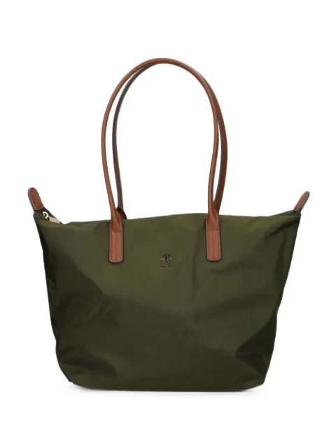 Tommy Hilfiger medium Popette logo-plaque tote bag