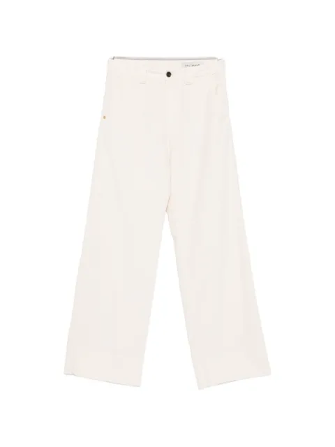 White Sand wide-leg trousers