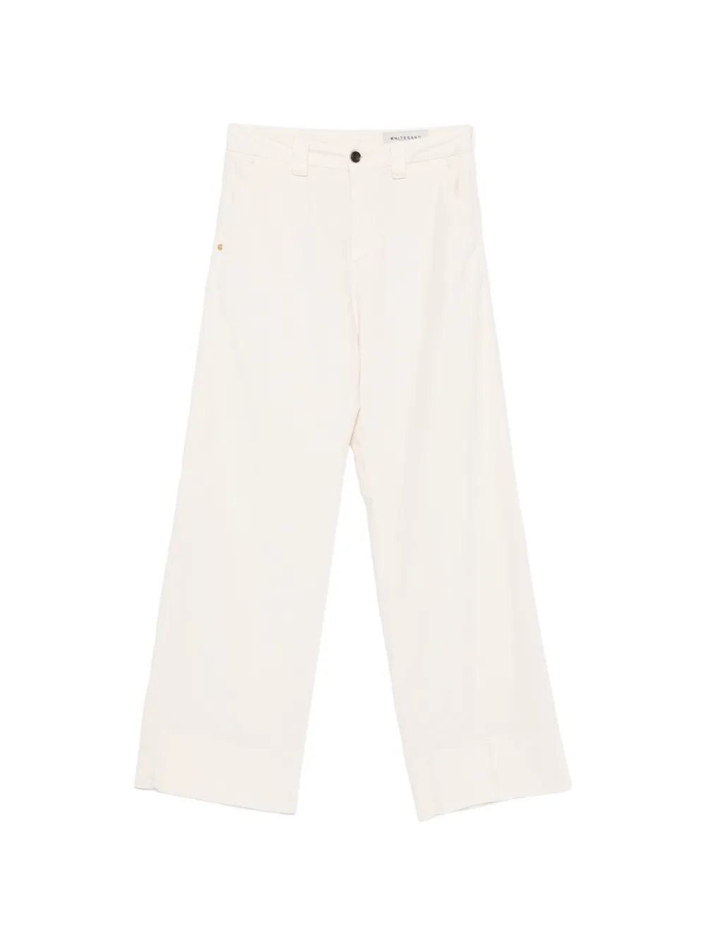 White Sand wide-leg trousers