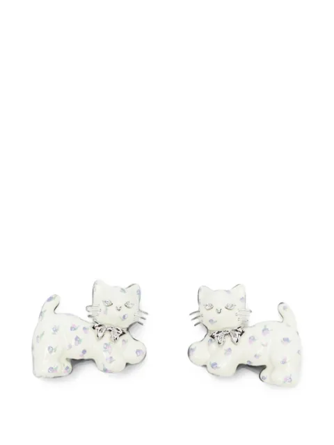 YVMIN floral-print cat hair clips