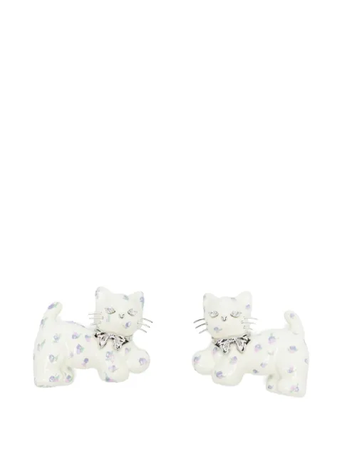 YVMIN floral-print cat hair clips