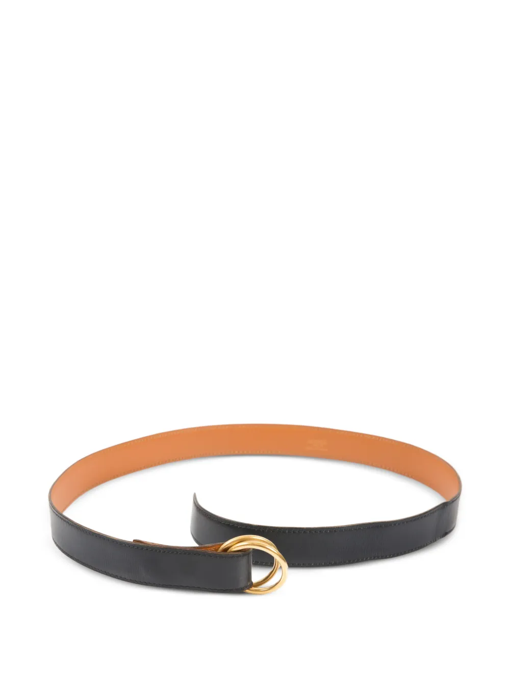 Hermès Pre-Owned 2000s Double Ring belt - Blu