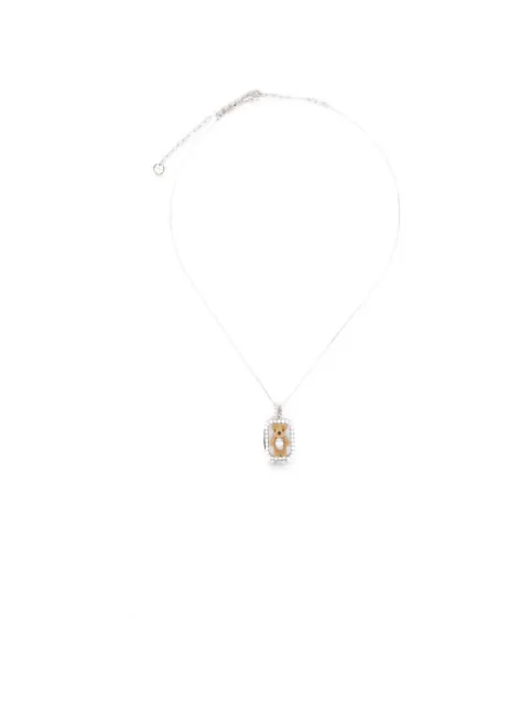 YVMIN Inlaid Mini Bear pendant necklace