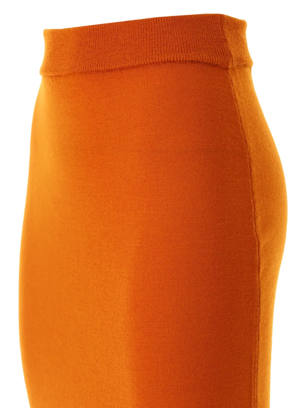 Vivienne Westwood Bea midi-rok met geborduurde Orb Oranje
