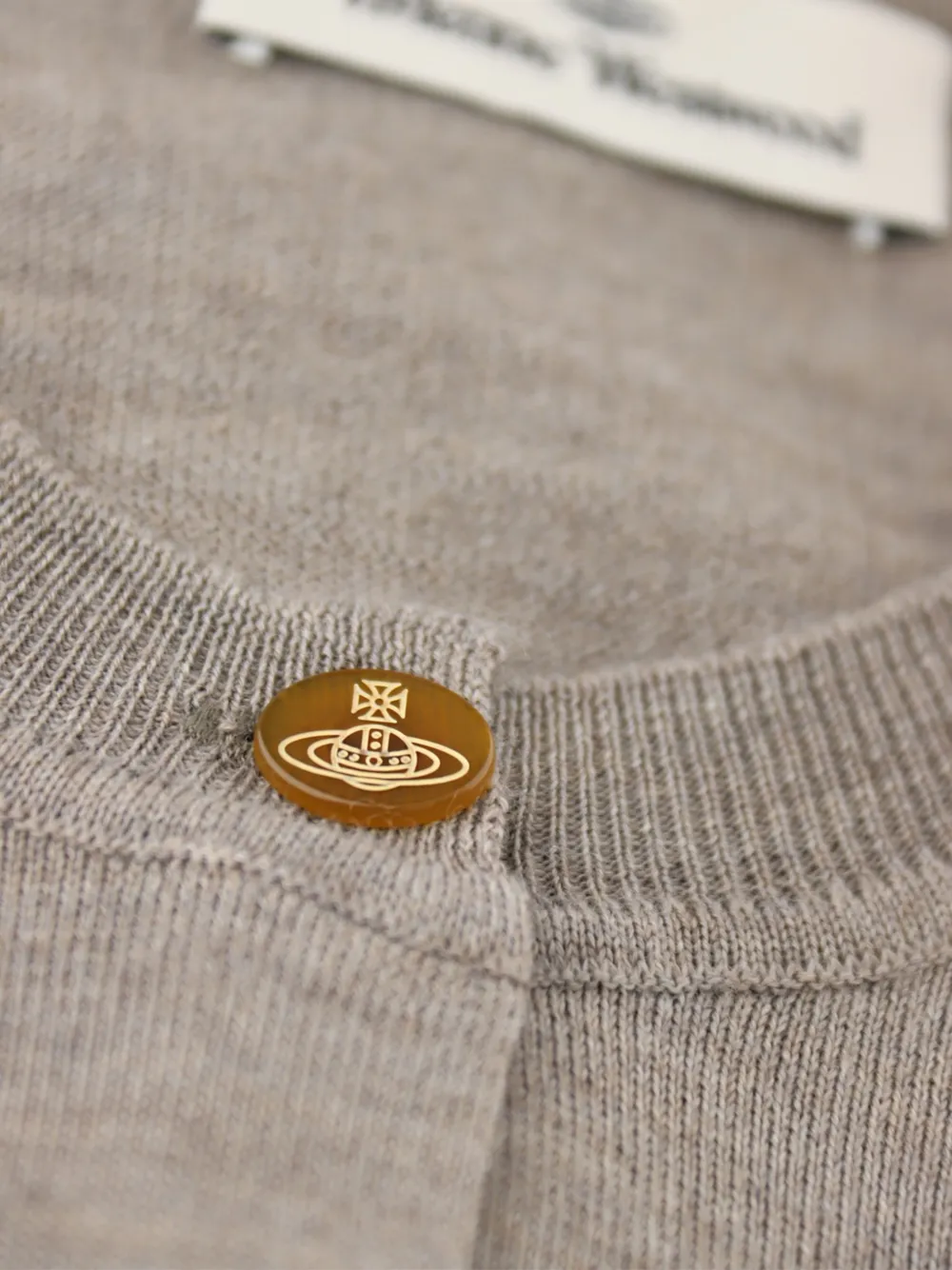 Vivienne Westwood Vest met borduurwerk Beige
