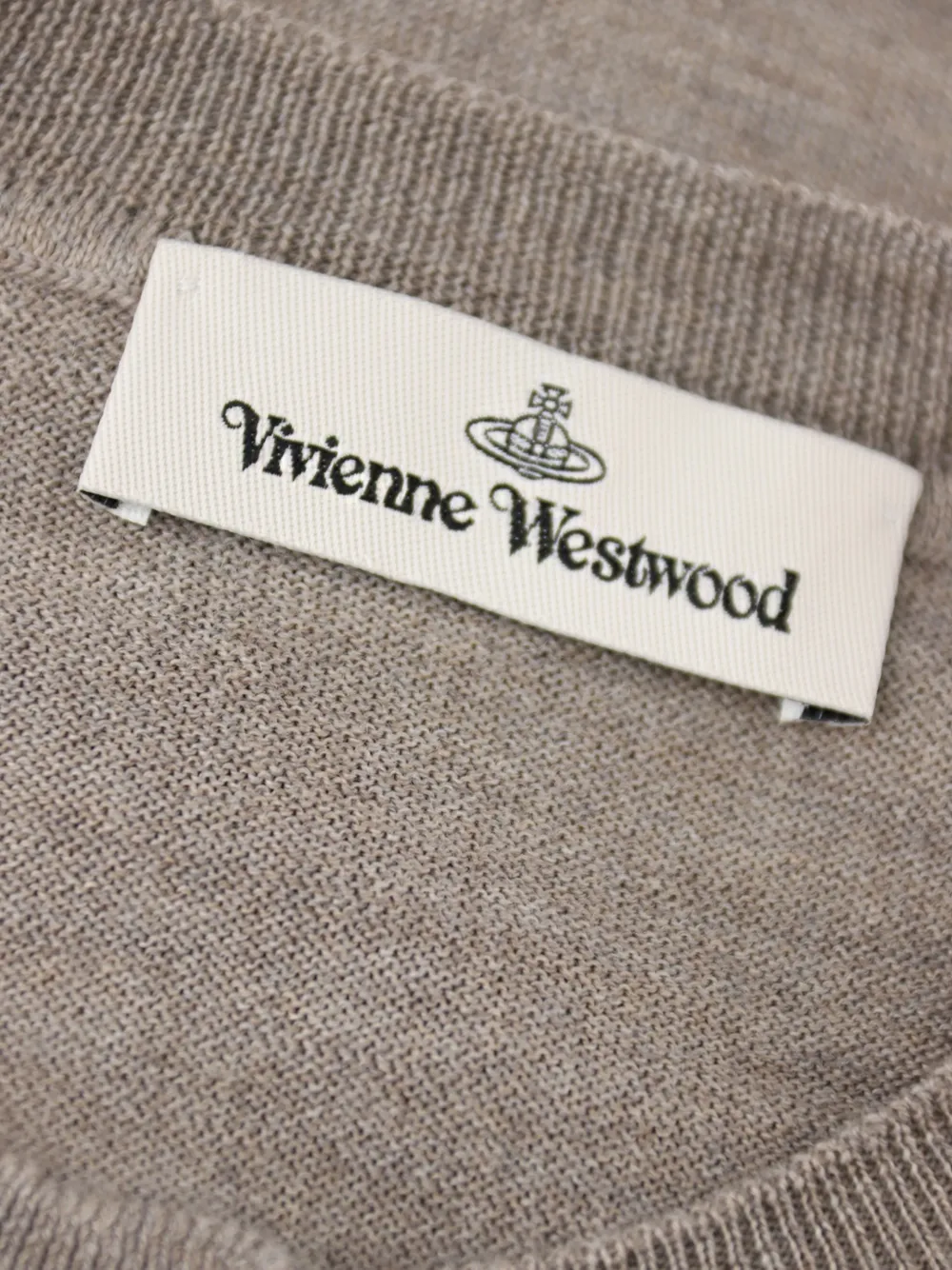 Vivienne Westwood Vest met borduurwerk Beige