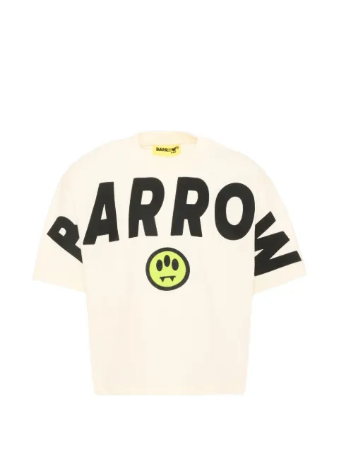 Barrow kids playera de algodón con logo estampado