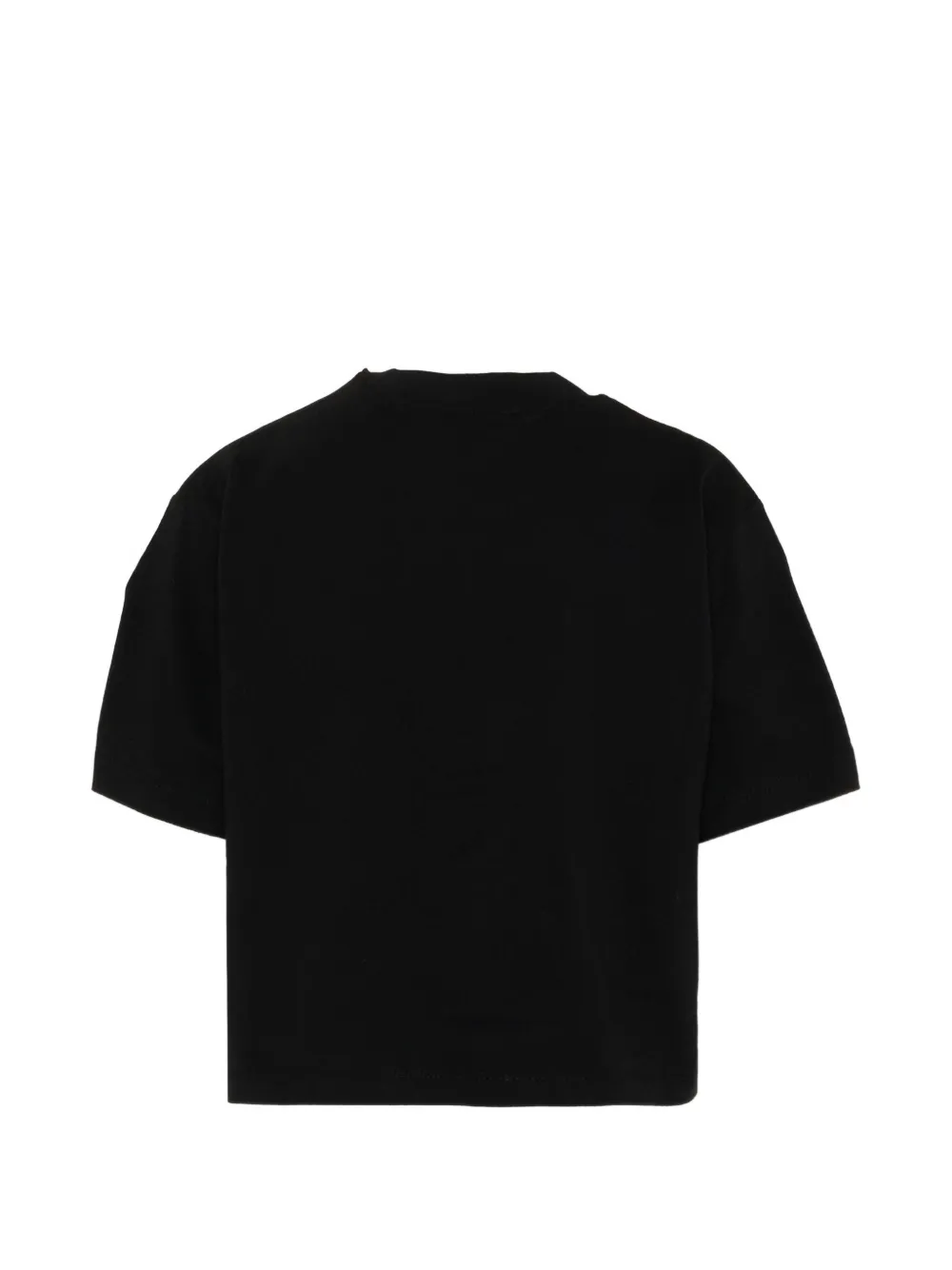 Barrow kids Katoenen T-shirt met logoprint Zwart