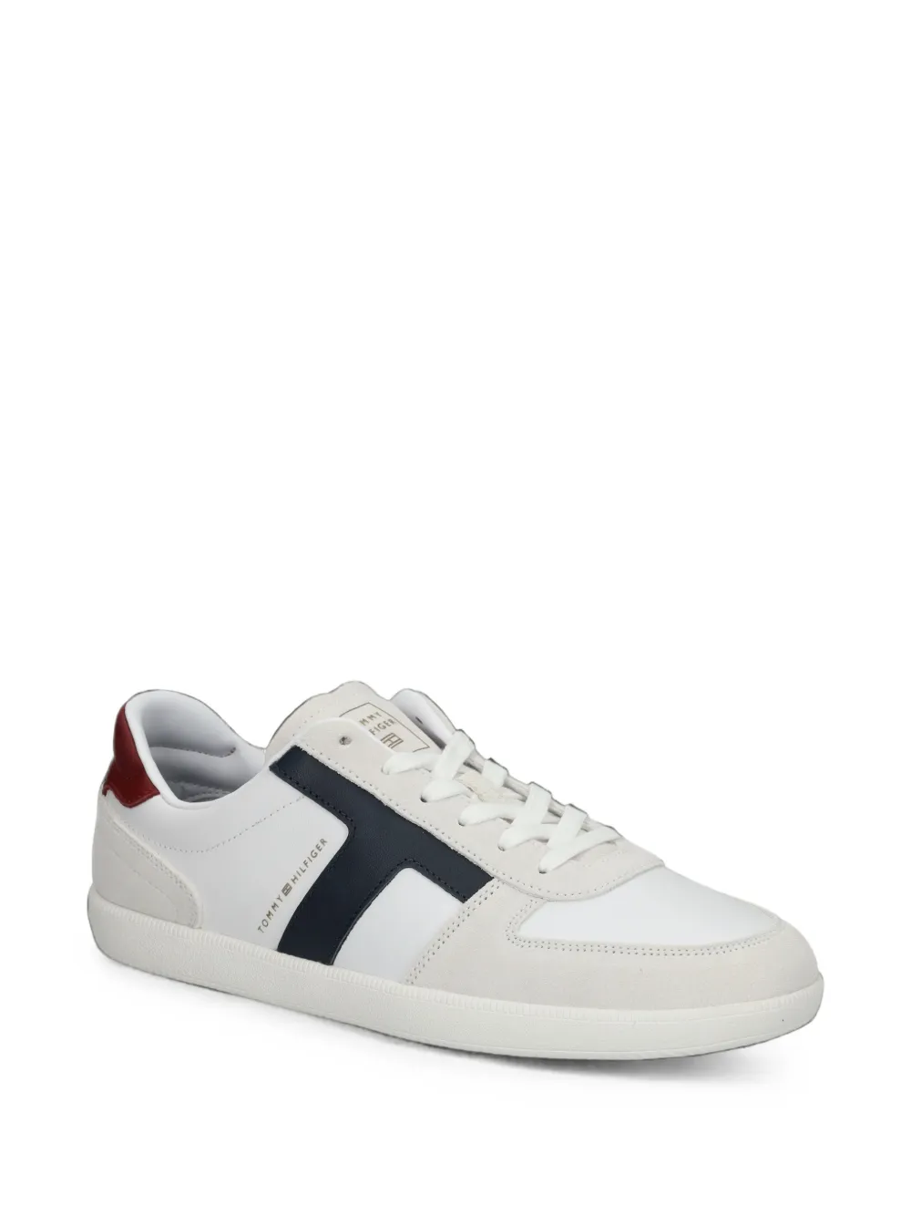 Tommy Hilfiger TH Tribeca leather sneakers Wit