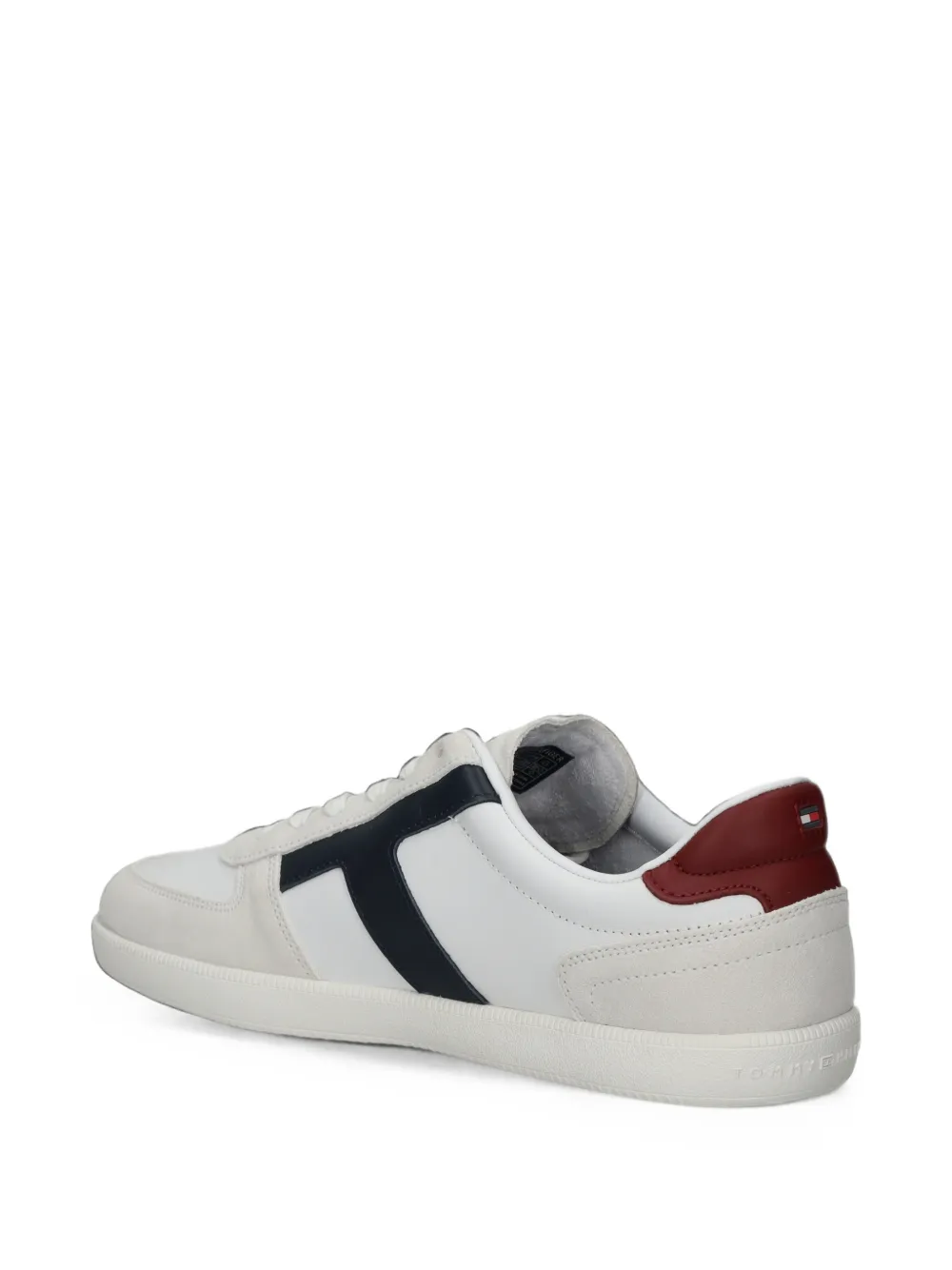 Tommy Hilfiger TH Tribeca leather sneakers Wit