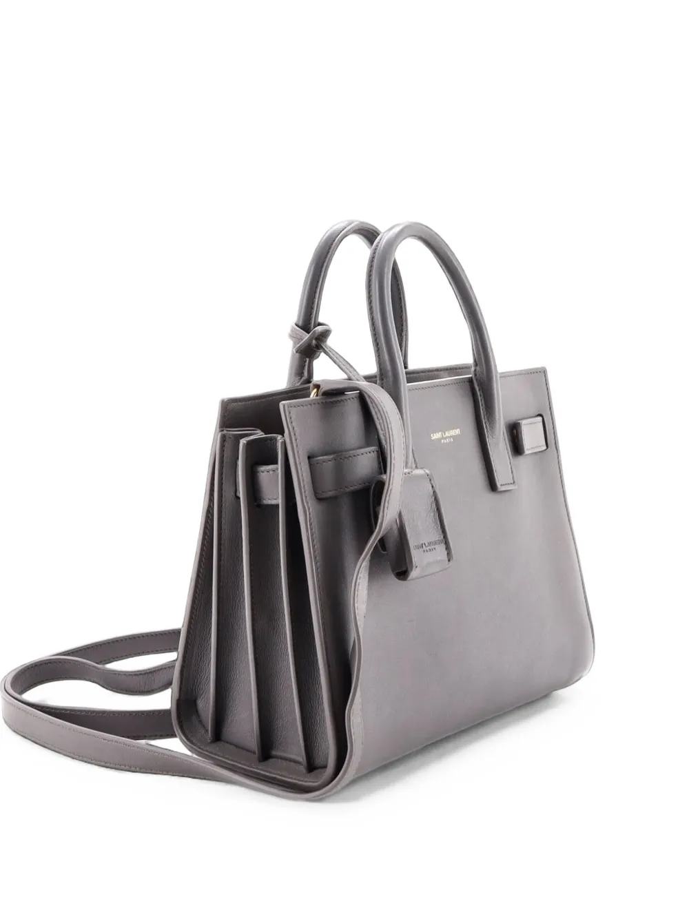 Saint Laurent Pre-Owned Sac de Jour Bag Leather Nano tote bag - Grau