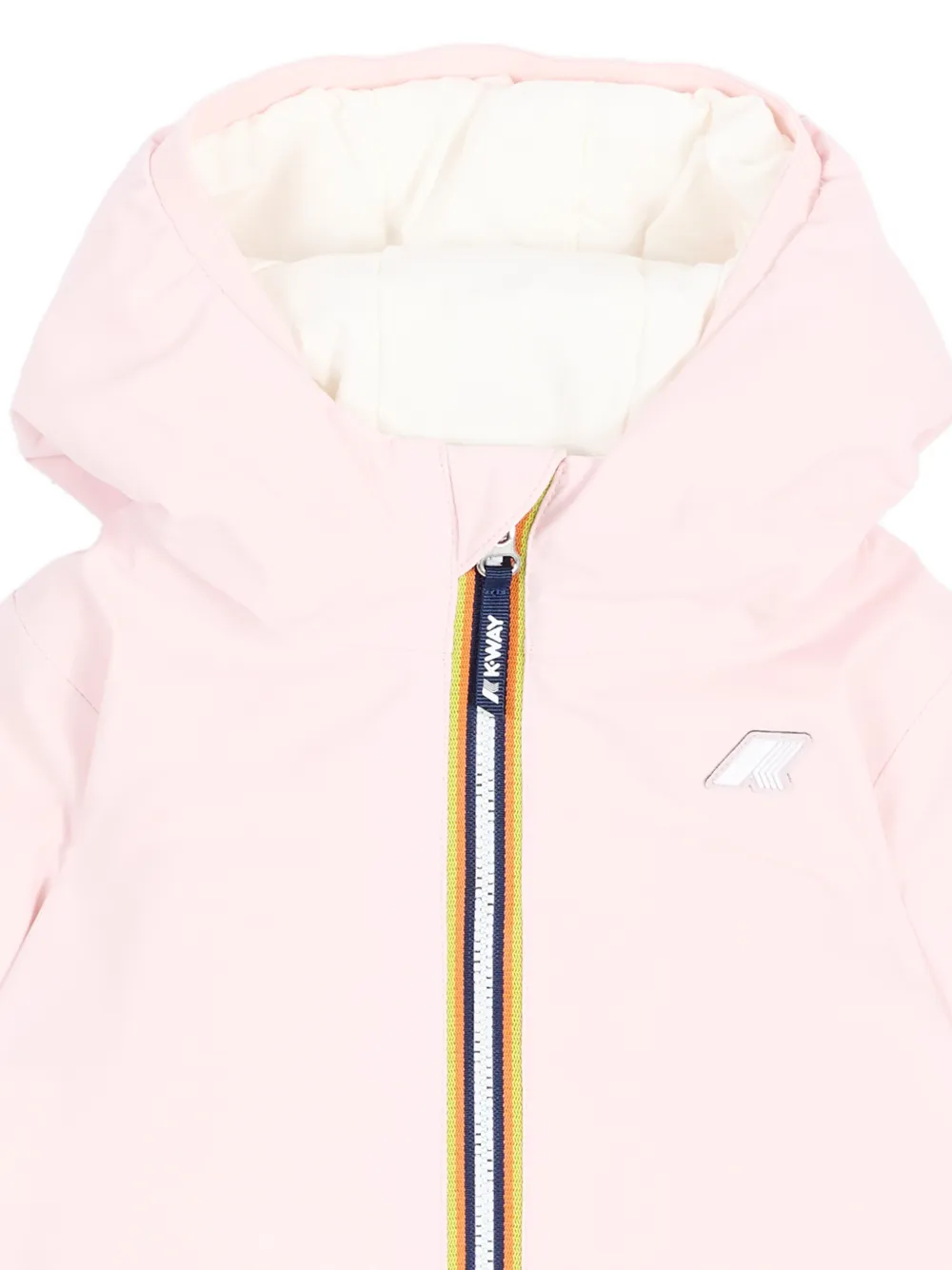 K Way Kids Donsjack met capuchon Roze