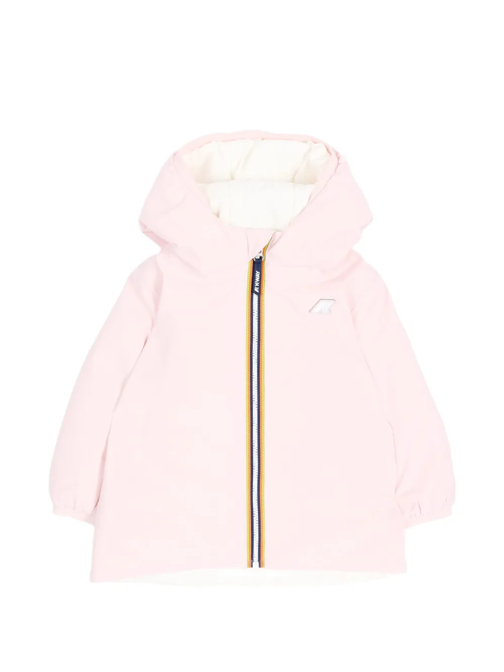 K Way Kids Piumino con cappuccio - Rosa