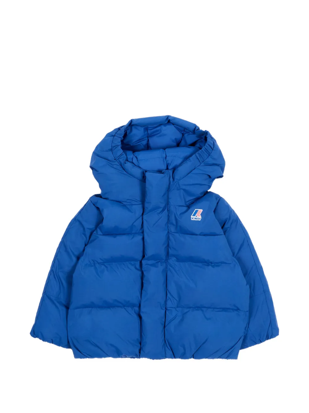 K Way Kids Piumino con cappuccio - Blu