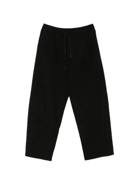 Juun.J logo-embroidered trousers