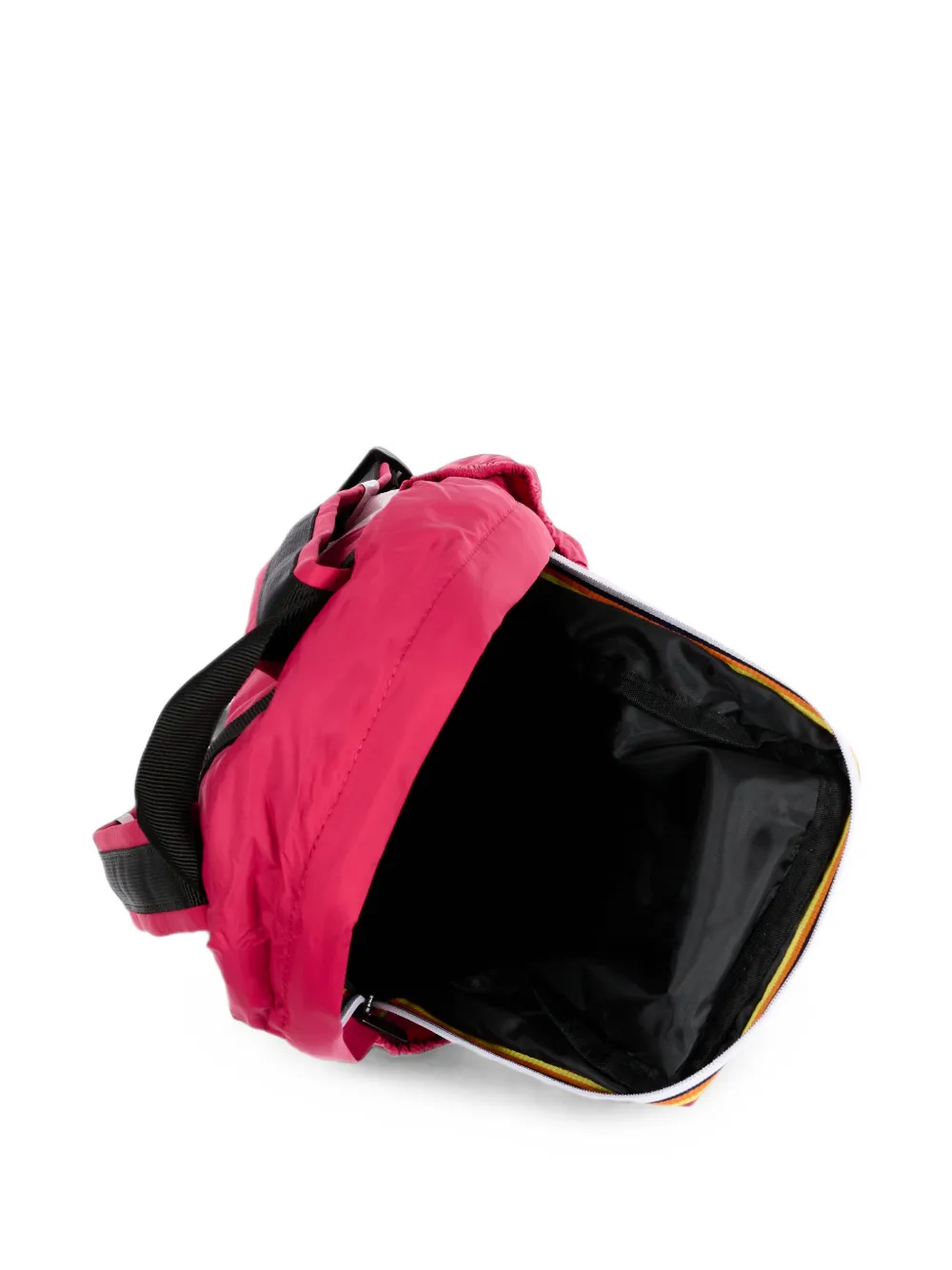 K Way Kids logo-patch front-zip backpack Roze