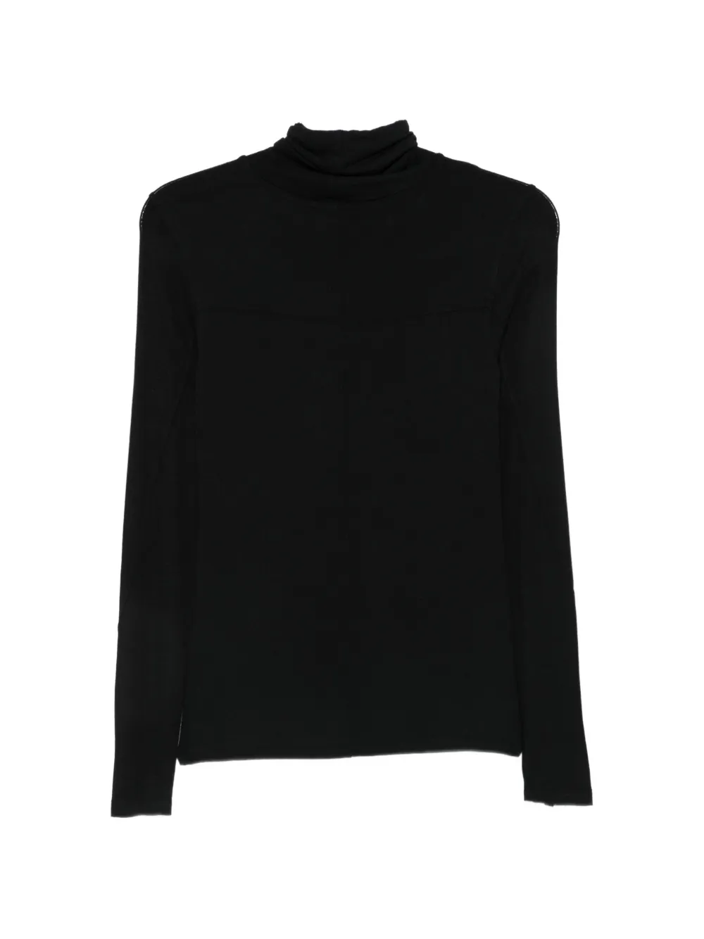 Thom Krom Top met col en split Zwart