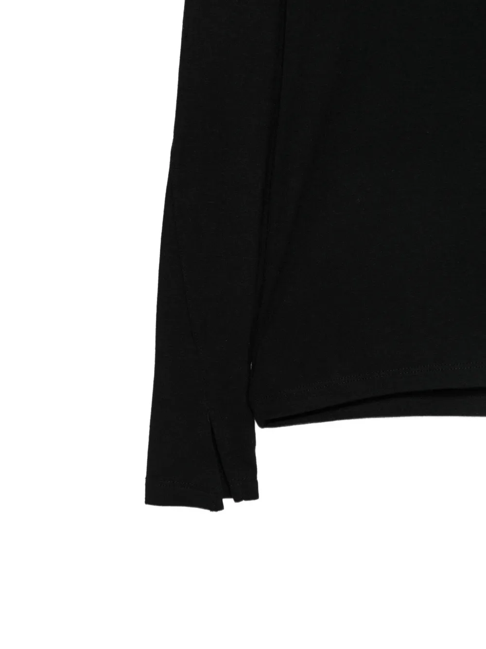 Thom Krom Top met col en split Zwart