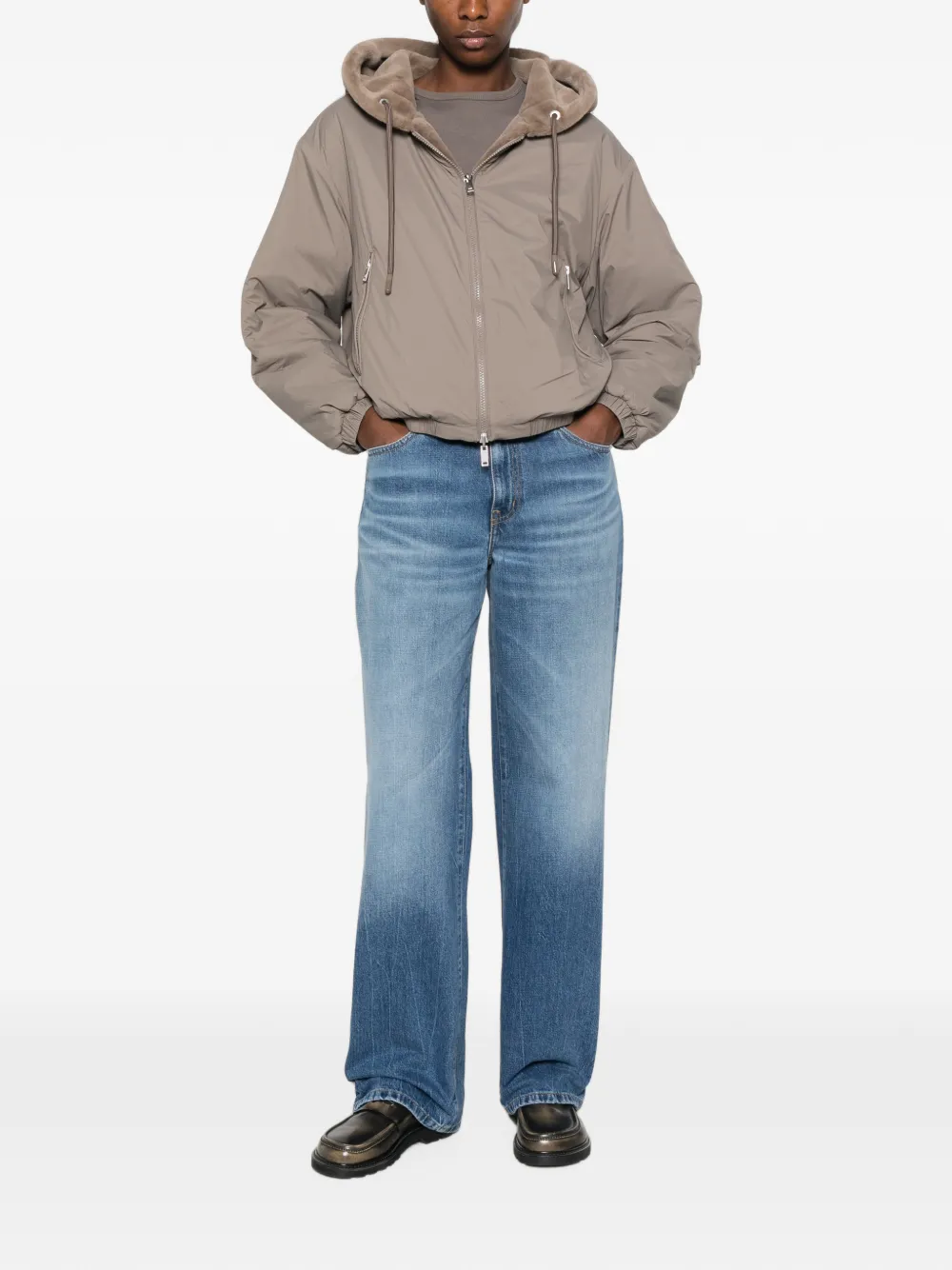Carhartt WIP Straight jeans met vervaagd effect Blauw