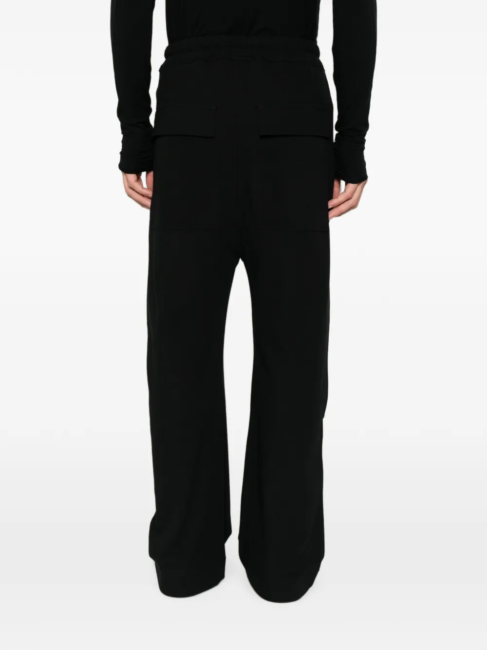 Thom Krom drawstring wide-leg trousers Zwart