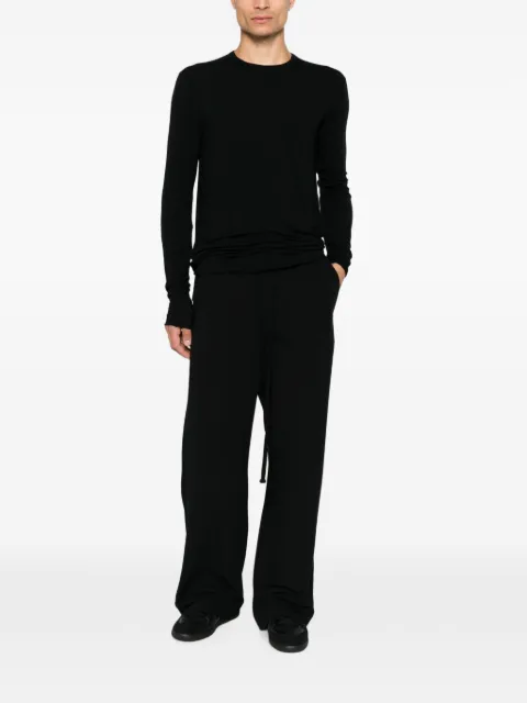 Thom Krom drawstring wide-leg trousers