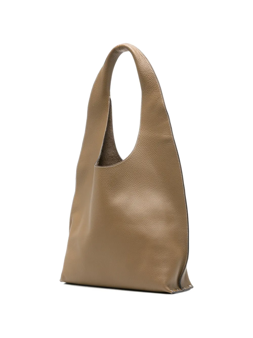 A.P.C. Le Neige Clou leren shopper Beige